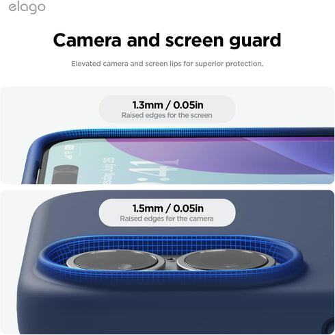 elago iPhone 16 Case Magnetic Liquid Silicone (MagSafe)